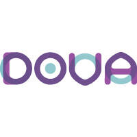 DOVA klein logo